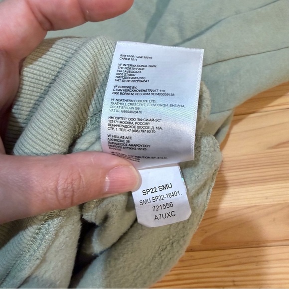 The North Face Olive Hoodie XXL - Picture 5 of 8
